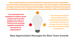 33 Best Appreciation Messages For Employee Recognition