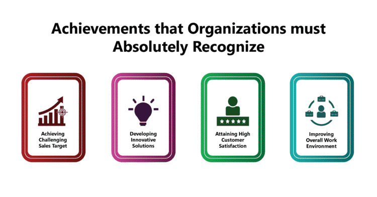 Achievements that Organizations must Absolutely Recognize