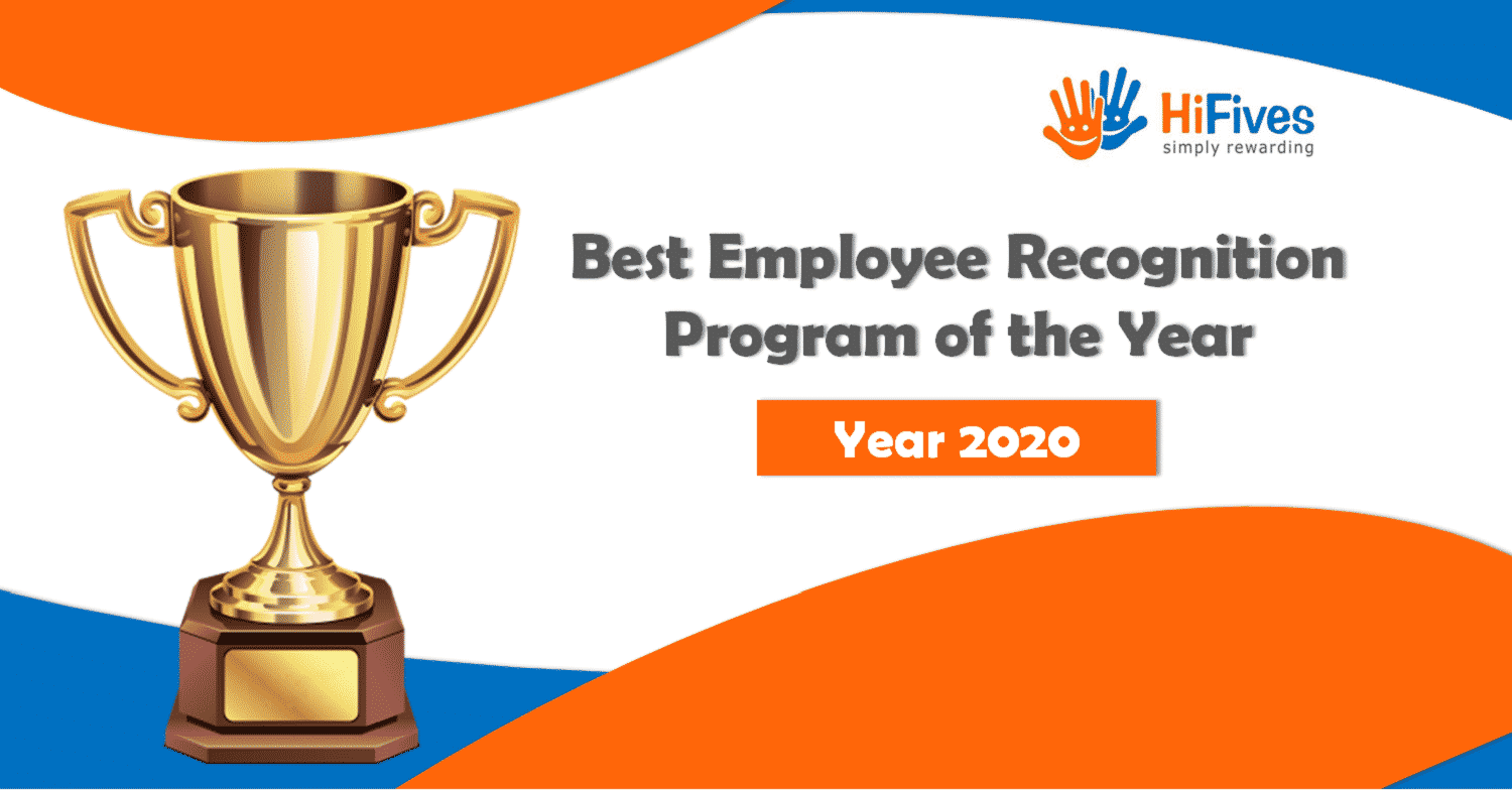 Winner of the 2020 Best Employee Recognition Program Award