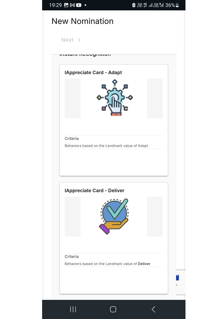 Mobile Access to the HiFives Employee Rewards and Recognition Platform for a Retail Company
