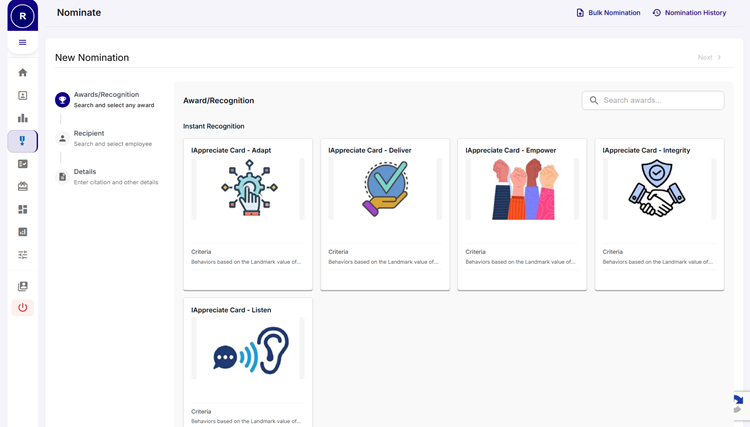 Peer Recognition on the HiFives Platform for a Retail Company