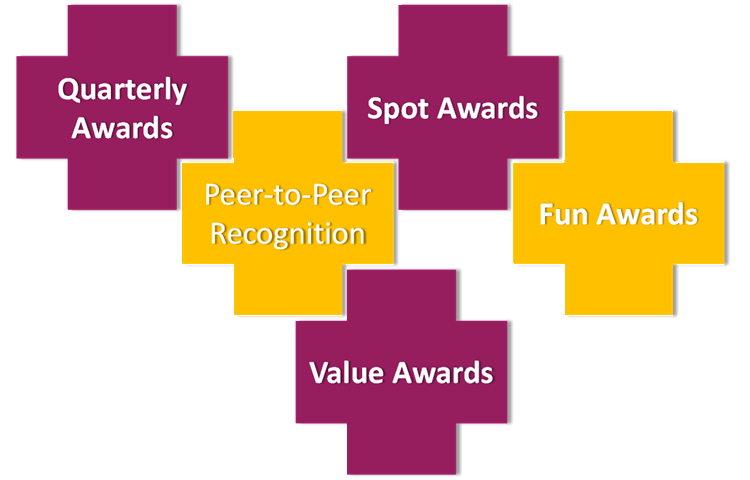 R&R Program Details of a Media Company that uses the HiFives Platform