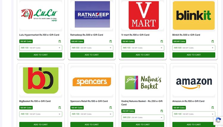 Redemption of Reward Points on HiFives Platform for a Media Company