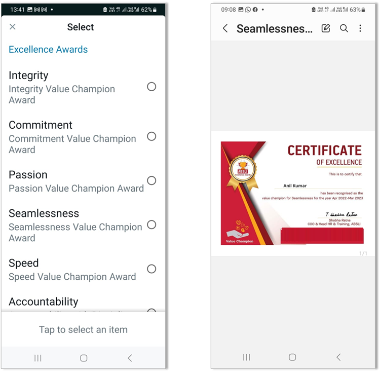 WhatsApp Integration with the HiFives Employee Rewards and Recognition Platform at a Financial Services Company